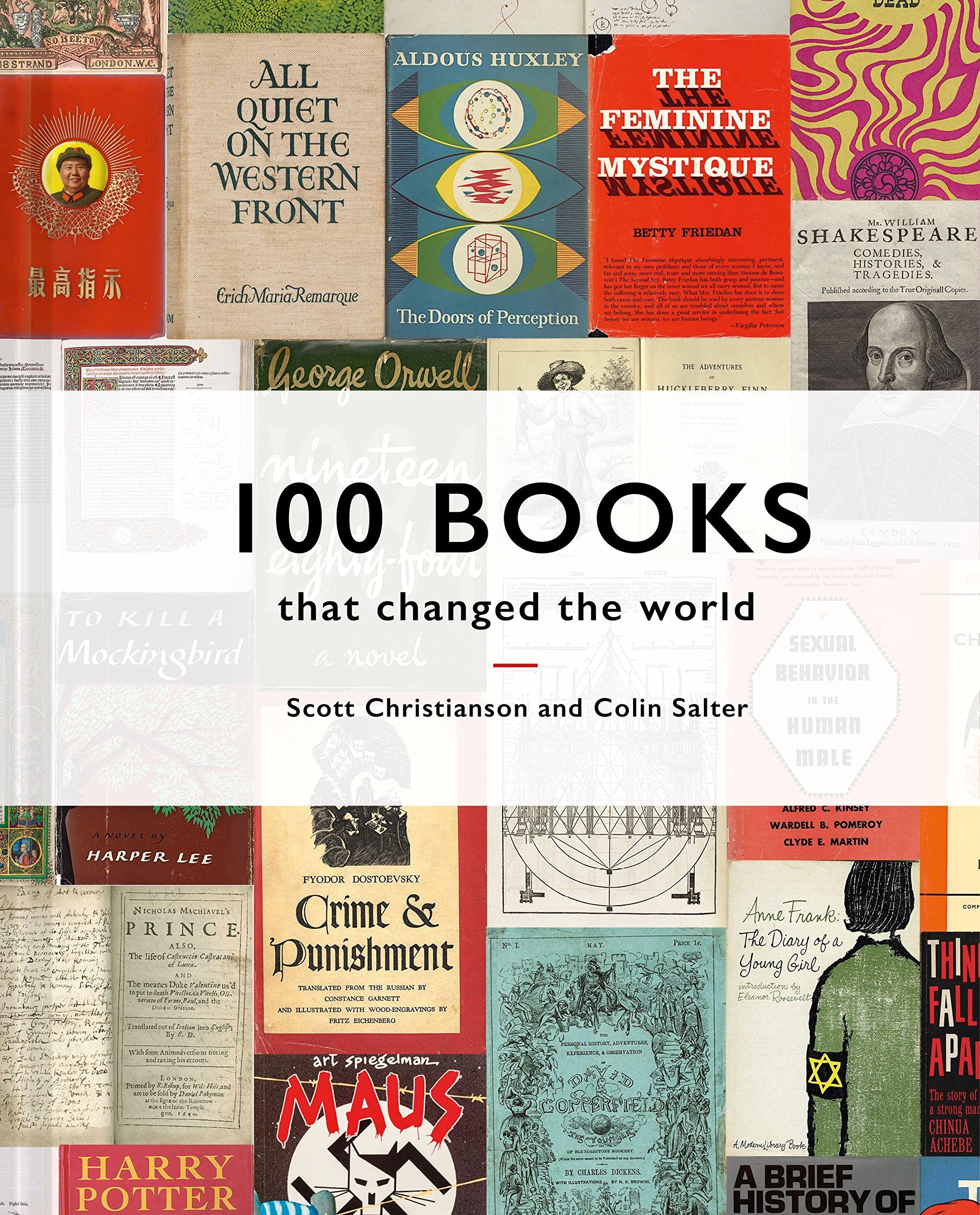 100 Books That Changed The World - Must-Read Literary Masterpieces for Book Lovers | Perfect for Home Library, Gift Ideas & Self-Improvement