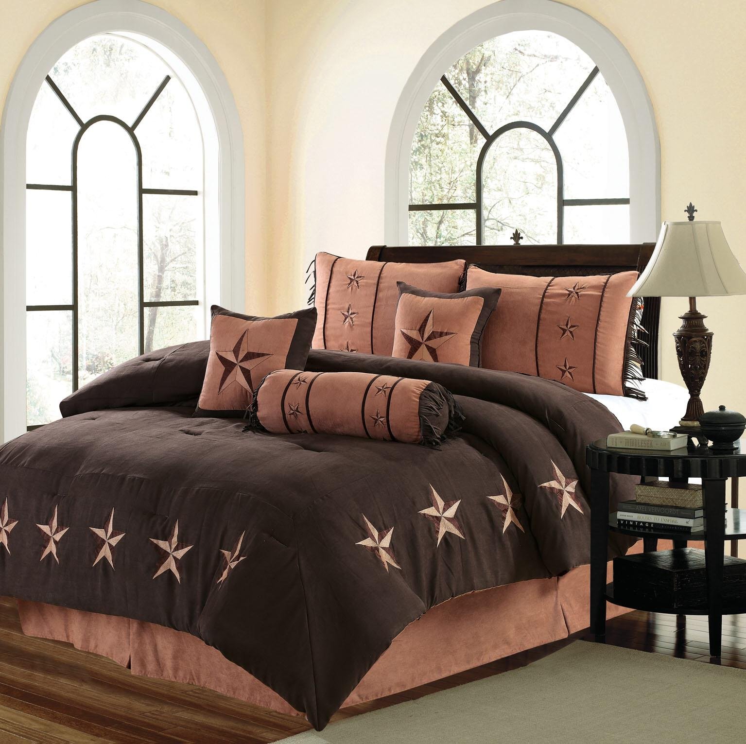 MB Collection 7-Piece Western Lodge King Size Comforter Set (110