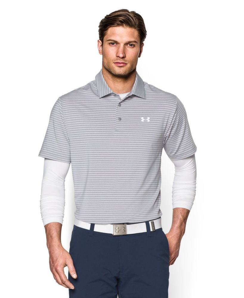 Under Armour Men's Playoff Golf Polo Shirt - Moisture-Wicking, Breathable & UV Protection Performance Tee for Golfing, Casual Wear & Outdoor Activities