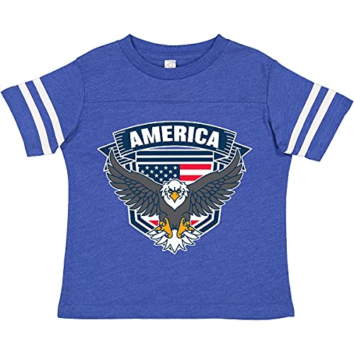 Football Blue and White