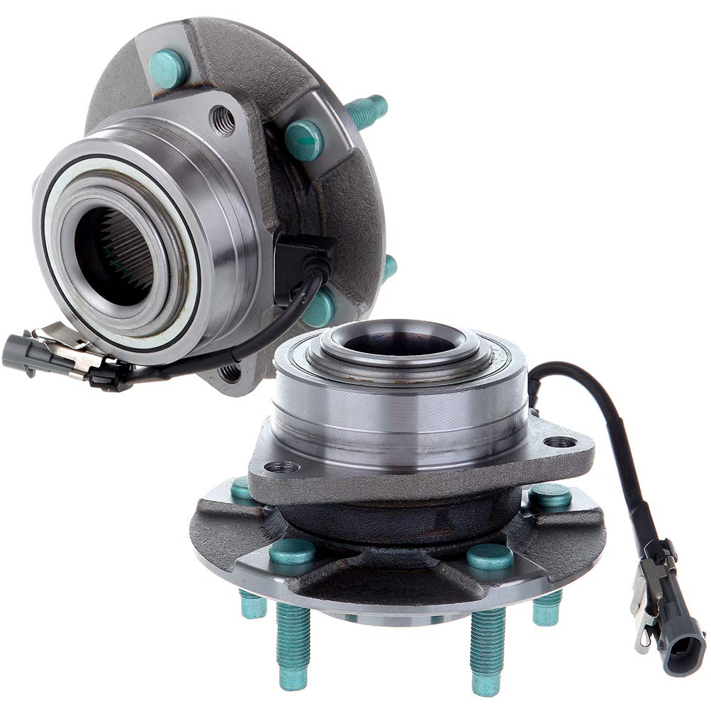 ROADFAR Front Wheel Hub Bearing Assembly - Compatible with 2005-2006 Chevrolet Equinox & Pontiac Torrent - OE 513189 Replacement (2 Pack) - Perfect for Smooth Ride & DIY Car Repairs