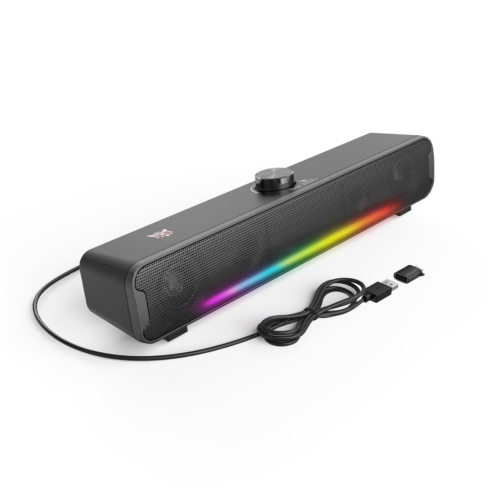 ONIKUMA L16 Bluetooth Speaker with RGB Lights - Powerful Portable Soundbar for PC, TV, Gaming & Home Theater | Perfect for Parties, Movies & Gaming Setup