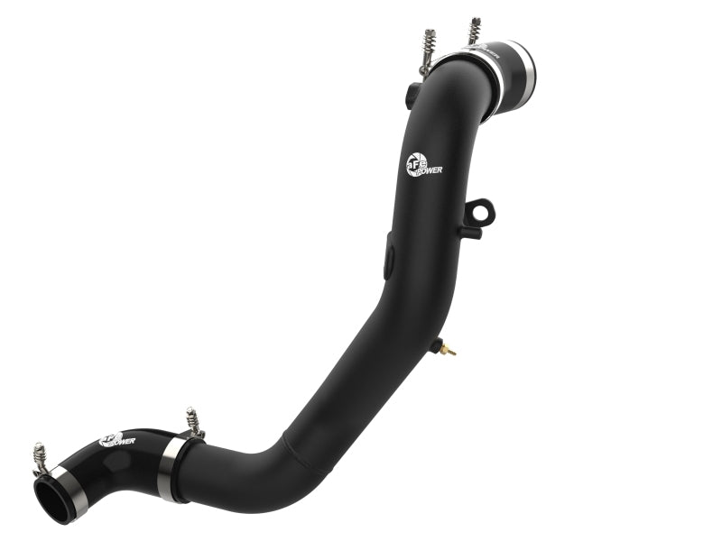 aFe Kia Stinger 2018-2022 V6 3.3L Turbo BladeRunner Cold Charge Pipe - High Performance Black Intake Upgrade for Improved Engine Cooling & Power