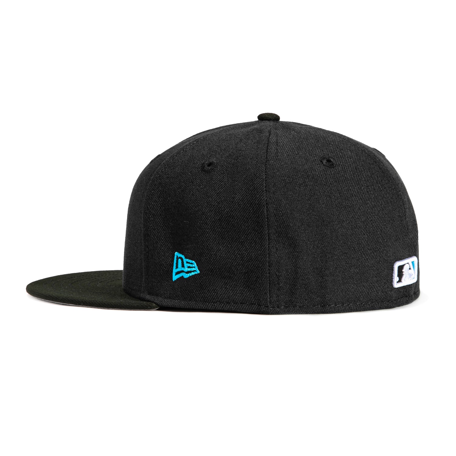 New Era 59Fifty Miami Marlins City Connect Game Hat - Black MLB Baseball Cap for Men & Women - Perfect for Games, Streetwear & Sports Fan Fashion