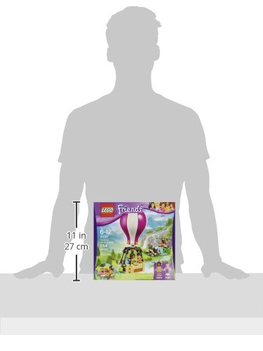 LEGO Friends 41097 Heartlake Hot Air Balloon Building Toy Set - Creative Play for Kids, Perfect for Birthday Gifts & STEM Learning | Indoor & Outdoor Activities, Pretend Play Adventures