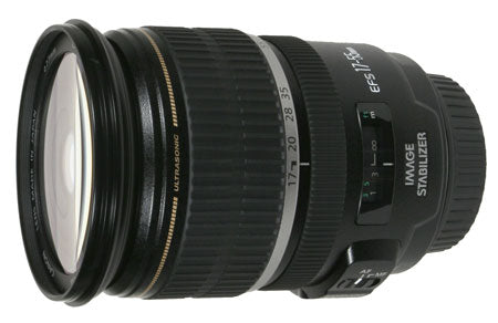 Canon EF-S 17-55mm f/2.8 IS USM Lens with Deluxe Bundle Kit - Professional DSLR Camera Lens for Portrait, Landscape & Travel Photography