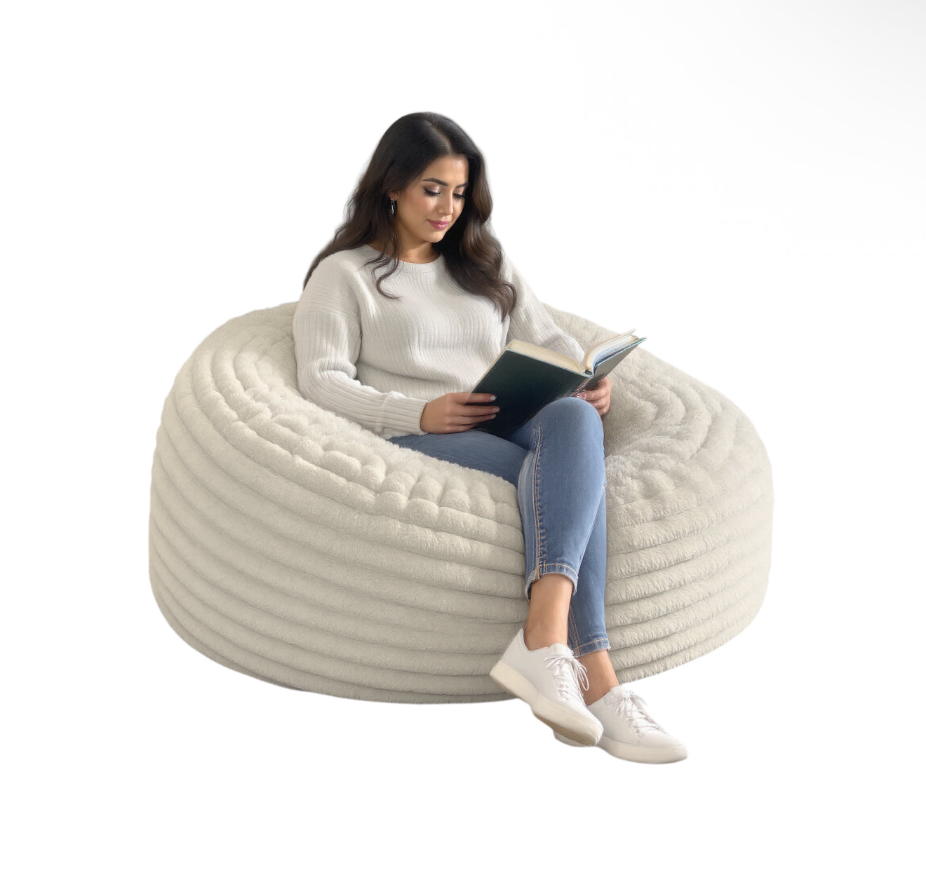 Premium Mondo Bean Bag Chair - Ultra Soft & Comfortable Bean Bag for Adults & Kids - Perfect for Living Room, Bedroom, Game Room & Dorm Decor
