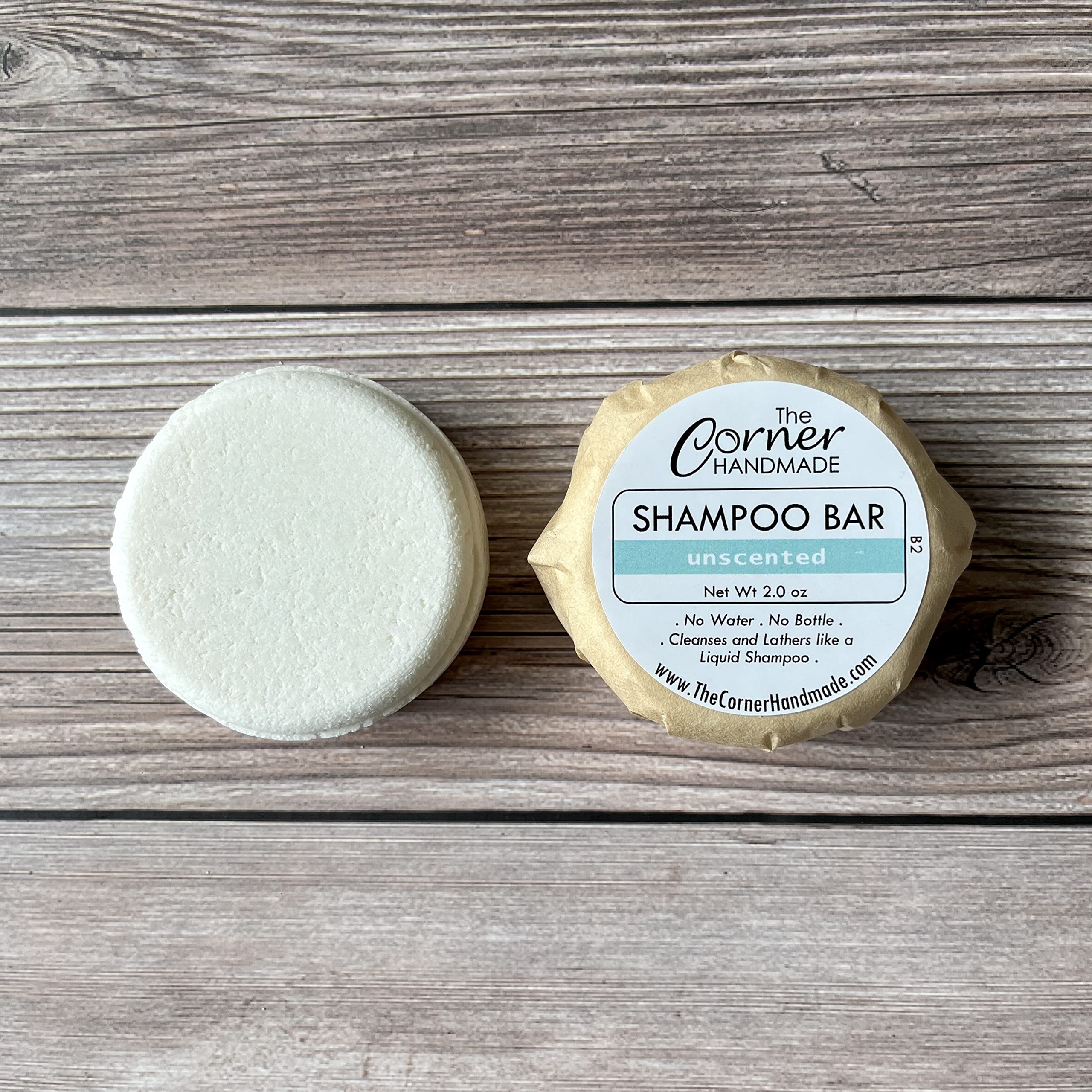 Eco-Friendly Solid Shampoo Bar for All Hair Types | Unscented, Sustainable & Natural Hair Care | Perfect for Travel, Gym & Zero-Waste Lifestyle