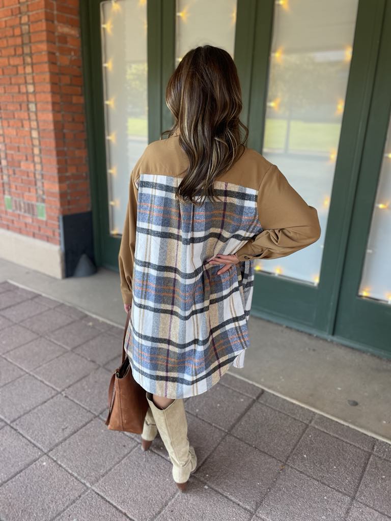 PREORDER: Durham Plaid Jacket for Men & Women - Classic Tartan Design in 2 Colors (Black/Red) | Perfect for Fall Fashion, Outdoor Activities & Office Wear