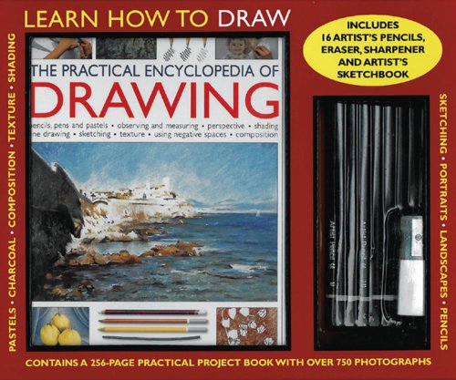 **The Ultimate Drawing Kit for Beginners - 256-Page Step-by-Step Guide, 15 Artist Pencils, Sketchbook, Eraser & Sharpener - Perfect for Learning, Sketching & Art Projects at Home or School**