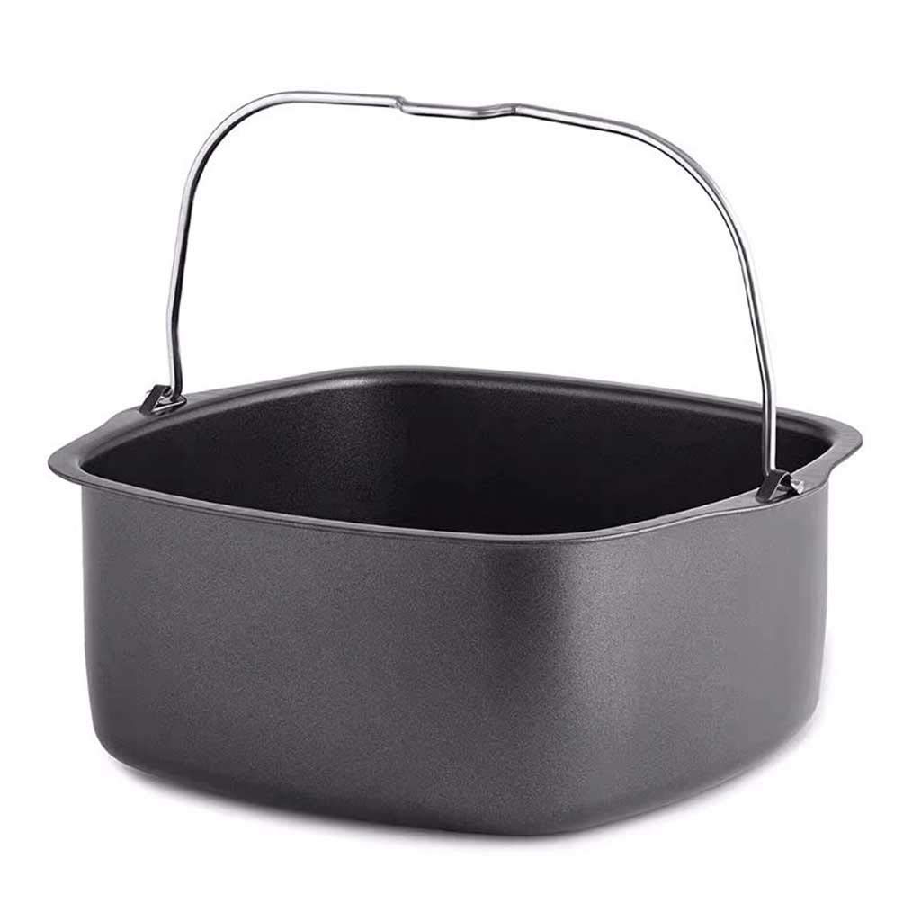 Non-Stick Square Cake Mold Baking Pan - Oven & Air Fryer Safe Bakeware for Perfect Cakes, Brownies, and Roasting - Ideal for Home Baking, Parties, and Meal Prep