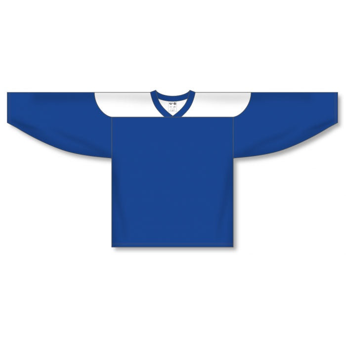 Custom Athletic Knit Royal/White 6100 Jersey - Breathable & Comfortable for Sports, Workouts & Team Events - Perfect for Baseball, Basketball & Soccer Players