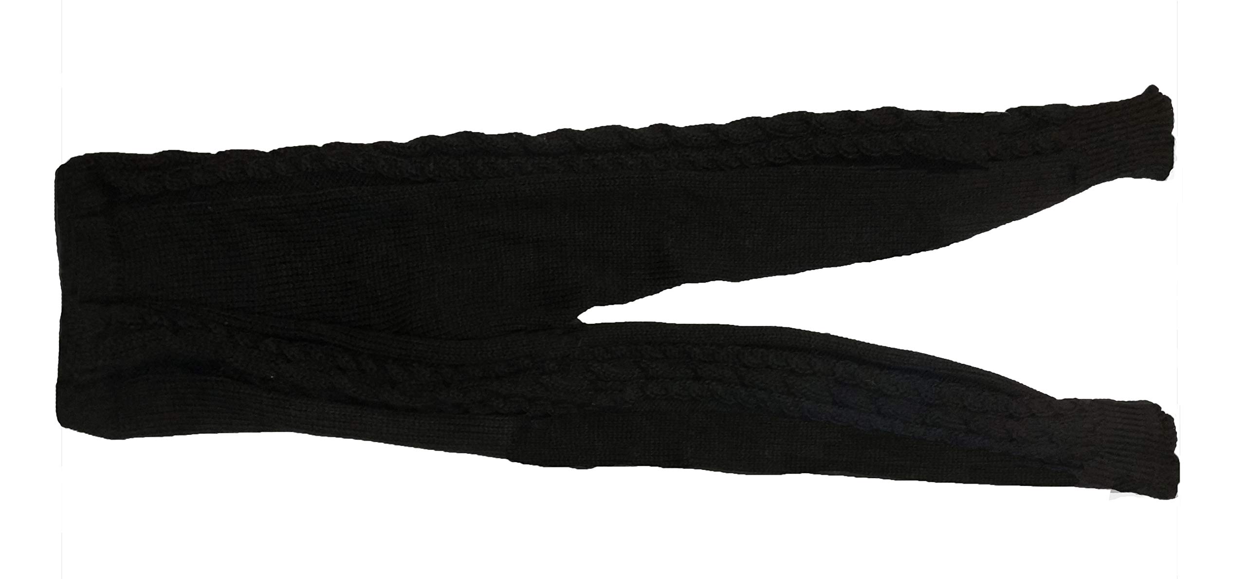Hypoallergenic Deluxe Royal Alpaca Braided Leggings - Thermo Silky Organic Women's Winter Thermal Pants for Yoga, Running & Cold Weather Comfort