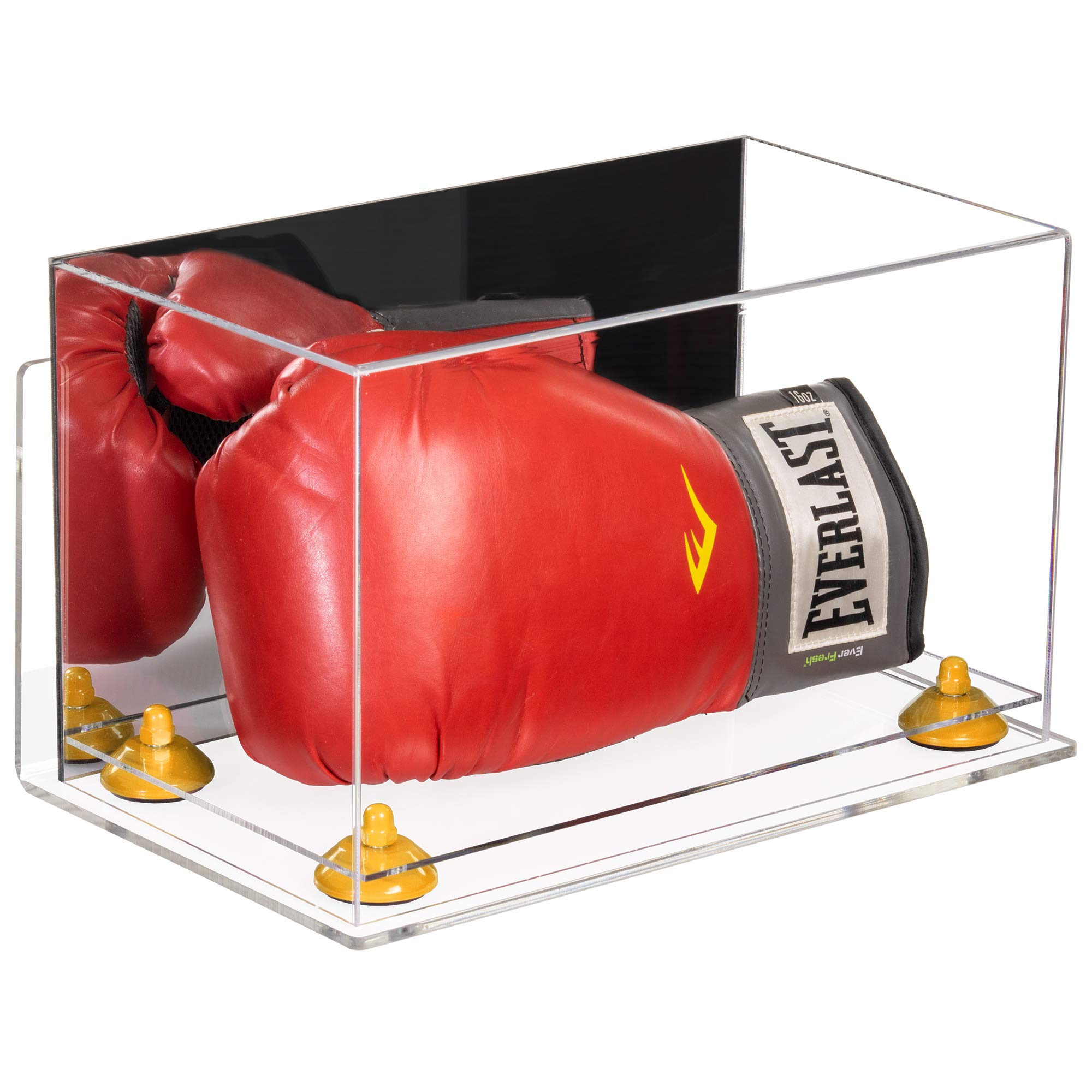 Premium Acrylic Boxing Glove Display Case - Clear Full-Size Showcase for Collectible Gloves - Perfect for Sports Memorabilia, Trophy Rooms & Man Cave Decor