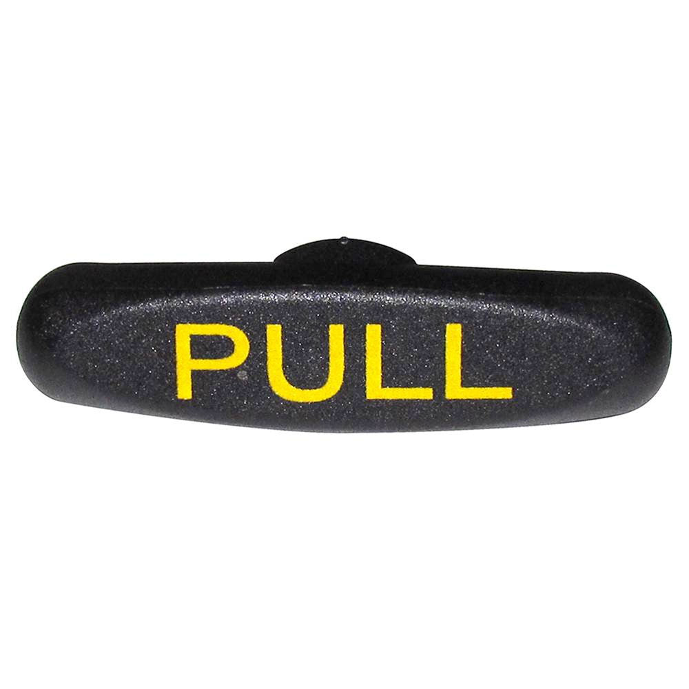 Speakman RPG04 0366 Eyewash Handle Replacement Part with Yellow Text & Set Screw - Emergency Eye Wash Station Repair for Labs & Industrial Safety
