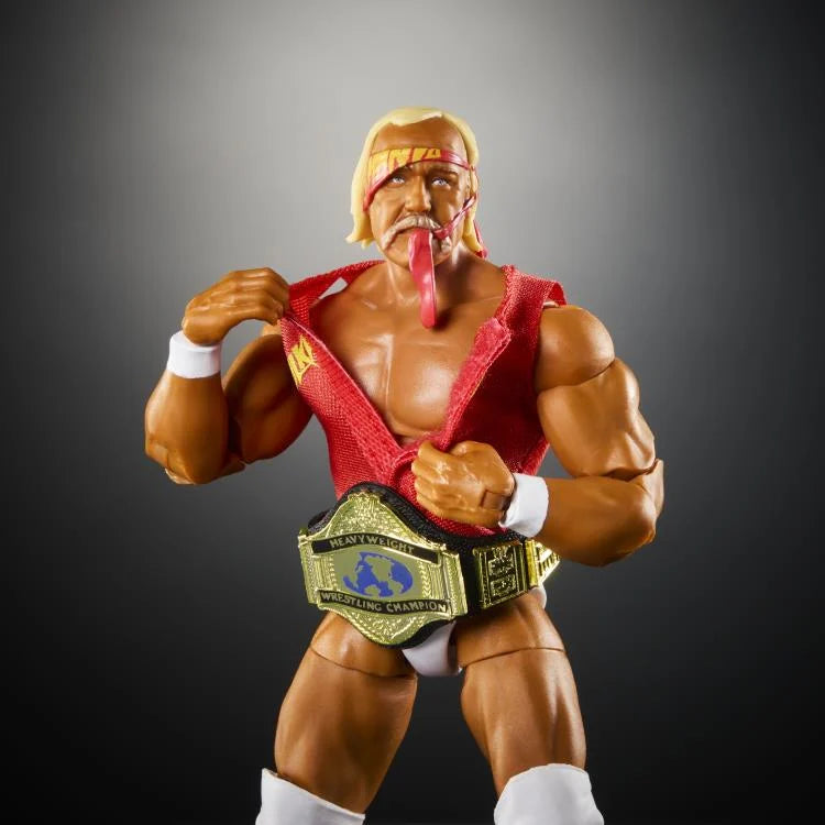 Hulk Hogan WWE Elite Collection Action Figure - Greatest Hits Series 2025 - Perfect for Wrestling Fans & Collectors - Display, Play, or Gift for WWE Enthusiasts
