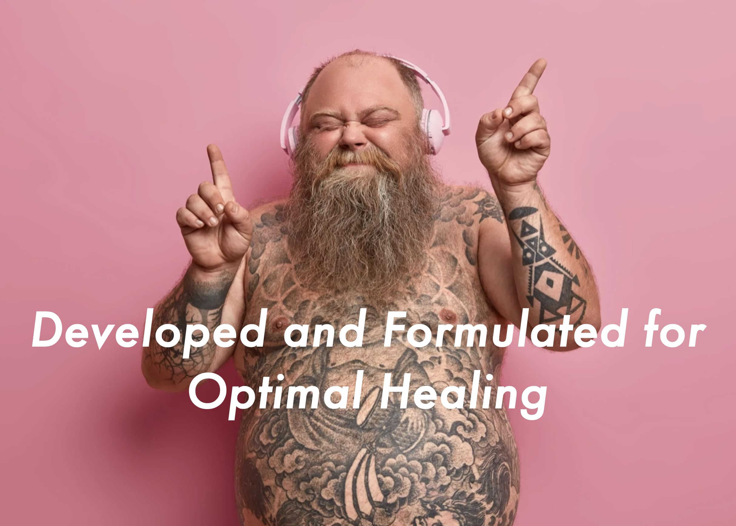 4.2oz Foaming Tattoo Soap - Gentle Cleanser for Tattoos & Piercings | Skin Safe, Vegan Formula | Perfect for Tattoo Aftercare & Body Art Maintenance