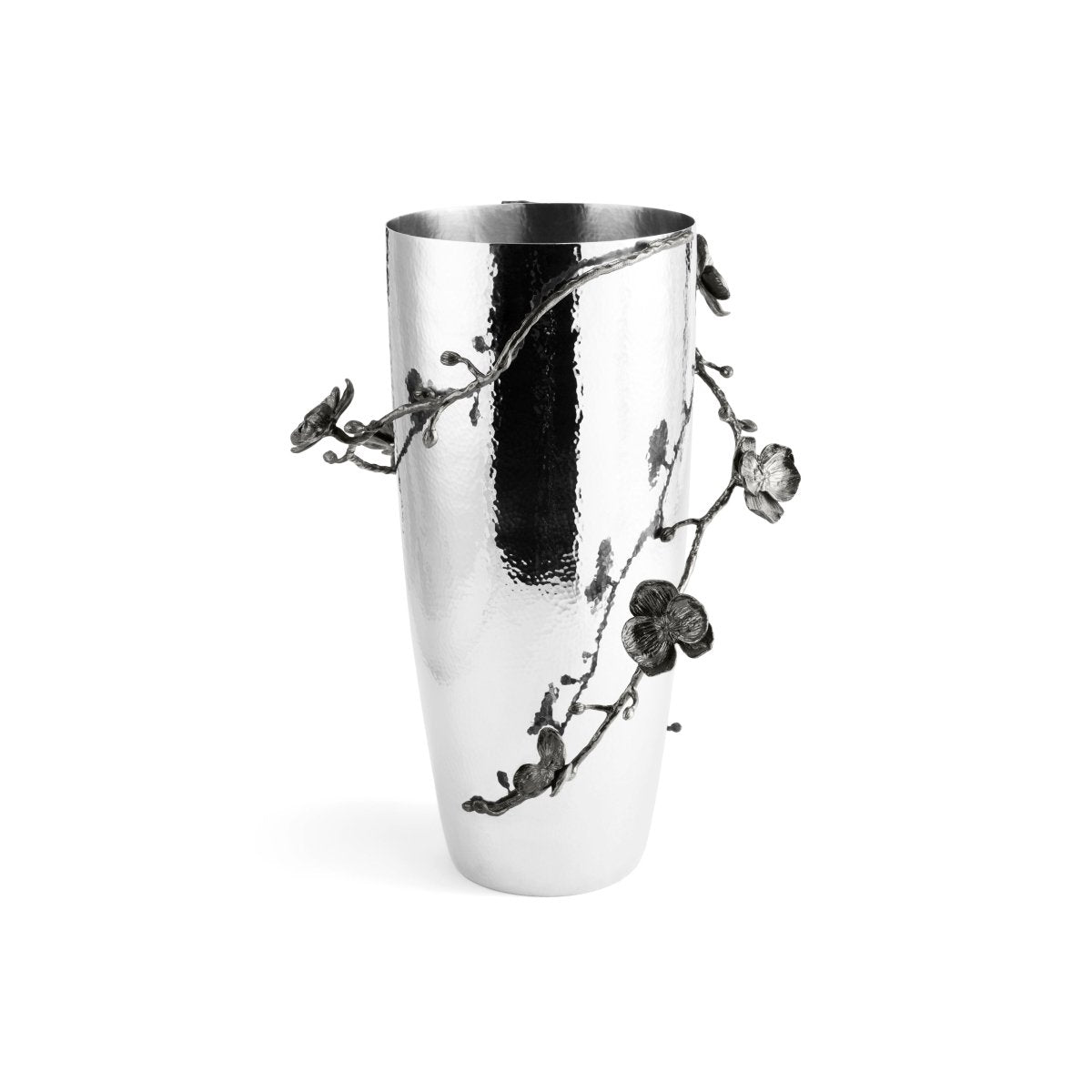 Elegant Black Orchid Vase - Modern Home Decor for Living Room, Office & Wedding Centerpieces