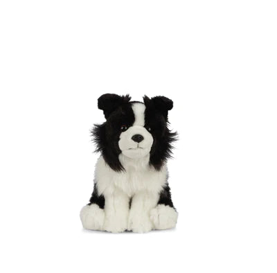 Adorable 20cm Border Collie Plush Toy Dog - Soft Stuffed Animal for Kids, Gift & Home Decor | Perfect for Cuddling, Nursery Decor & Dog Lover Gifts