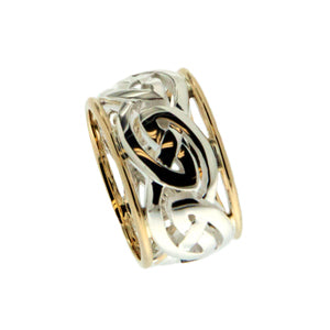 Keith Jack Ronnoch Ring - Elegant Sterling Silver Band for Men & Women | Perfect for Weddings, Engagements & Everyday Wear