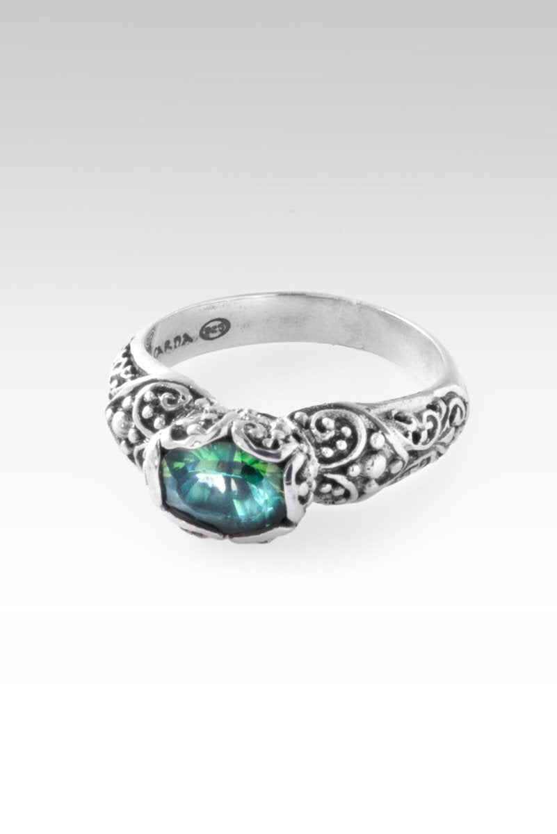 Euphony Ring™ in Bali Hai™ Mystic Topaz - Sterling Silver Women's Jewelry for Wedding, Anniversary & Special Occasions | Elegant Gift for Her