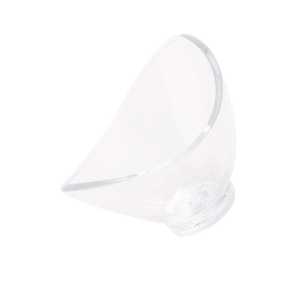 DOITOOL 13cm Transparent Acrylic Salad Bowl - Creative Kitchenware for Fruits, Vegetables & Snacks | Microwave Safe, BPA-Free | Perfect for Restaurants, Home Kitchen & Office Lunch