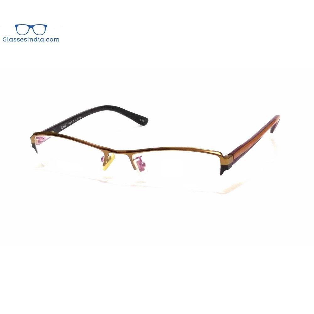 Supra Half Frame Eyeglasses CR2891 - Lightweight & Stylish Acetate Glasses for Men & Women - Perfect for Reading, Work, and Everyday Fashion