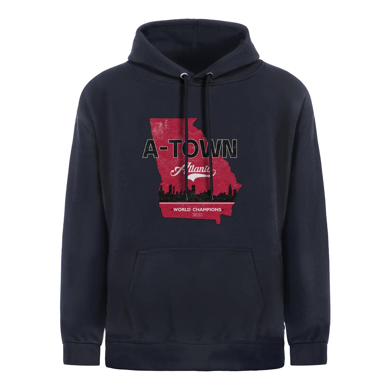 Atlanta Hoodie 2021 - Unisex Casual Sweatshirt for Men & Women | Cozy Streetwear for Everyday Wear & Outdoor Activities