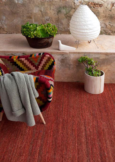 Nanimarquina Earth Rug - Handmade Natural Fiber Area Rug for Living Room, Bedroom & Dining Room - Eco-Friendly Home Decor for Boho, Modern & Minimalist Interiors