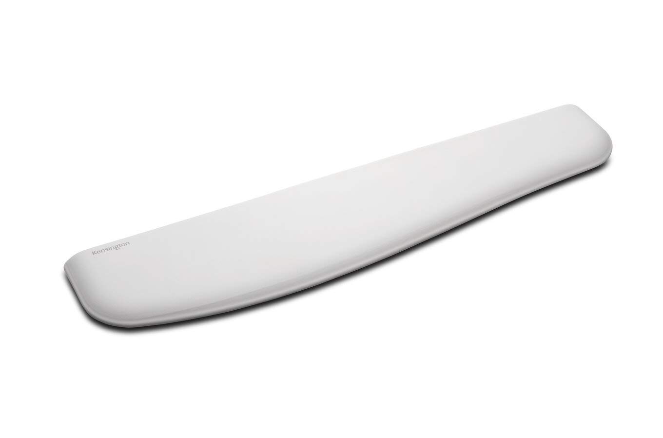 Kensington ErgoSoft Wrist Rest for Slim Keyboard - Grey Faux Leather Ergonomic Support - Contoured Design for MacBook, iMac, Surface & Desktop Computers - Perfect for Home Office & Long Typing Sessions