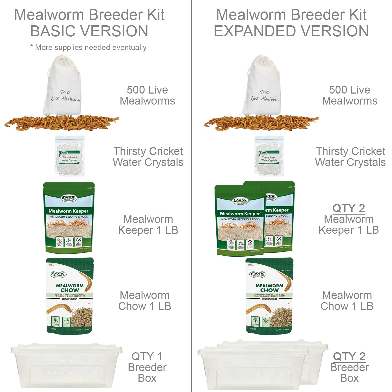 Premium Mealworm Breeder Kit for Reptile & Bird Feed | Easy DIY Worm Farming Starter Set | Perfect for Pet Nutrition & Fishing Bait