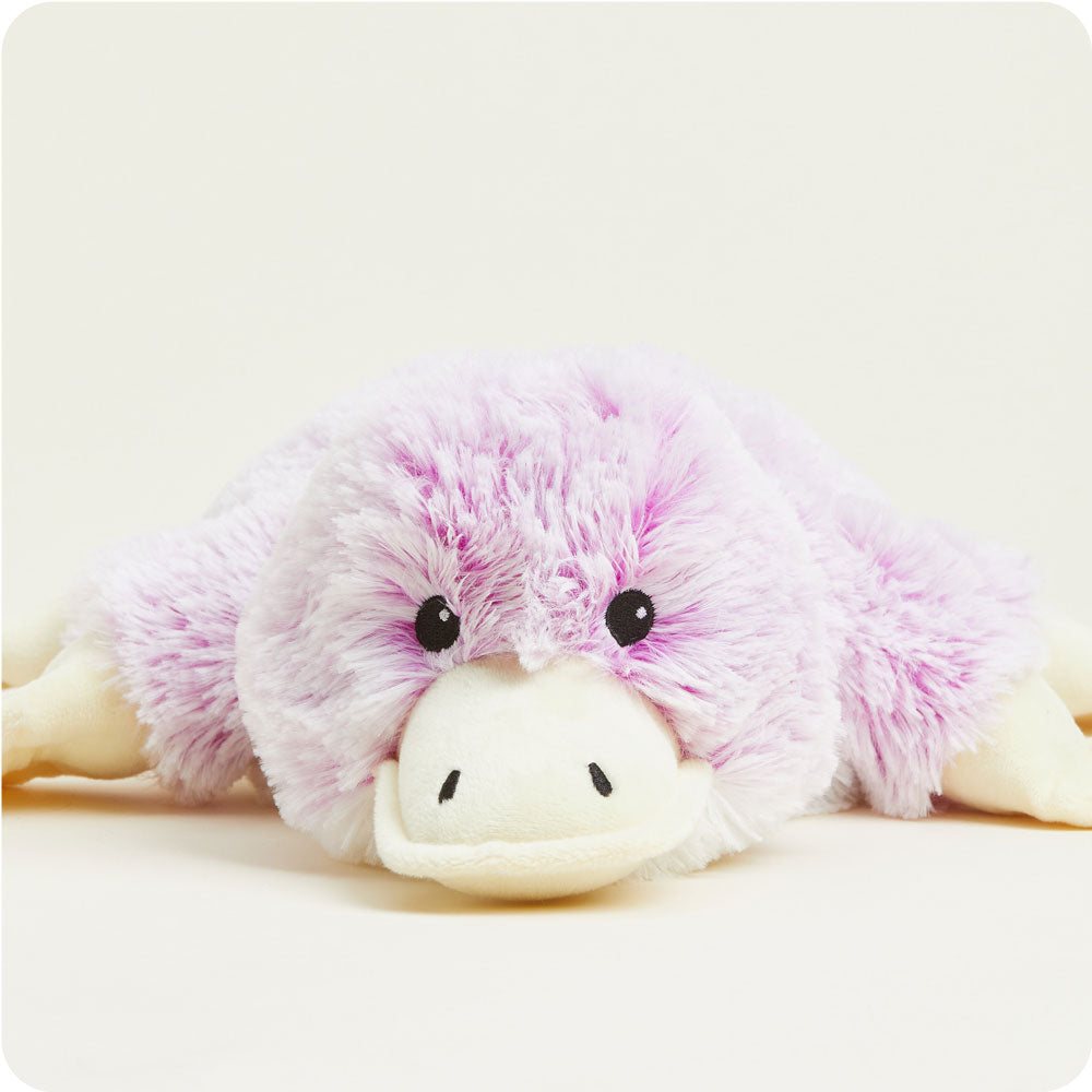 Platypus Warmies - Microwaveable Heating Plush Toy for Kids & Adults - Perfect for Stress Relief, Pain Relief, and Comfort - Ideal for Home, Office, and Travel Use