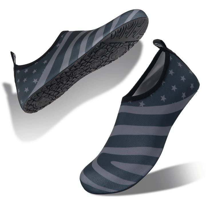 **Men's & Women's Quick-Dry Water Shoes - Barefoot Beach Pool Shoes for Surfing, Swimming, Yoga & Water Sports - Lightweight Aqua Socks for Beach, Pool & Outdoor Activities**