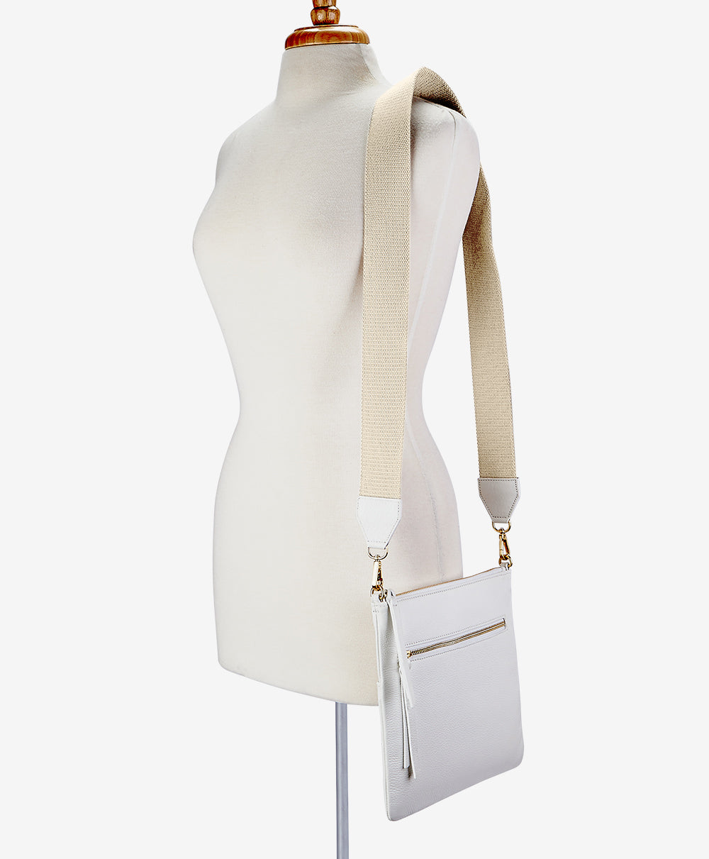Stylish Leather Messenger Bag for Men & Women - Durable Crossbody Shoulder Bag for Work, Travel & Daily Use