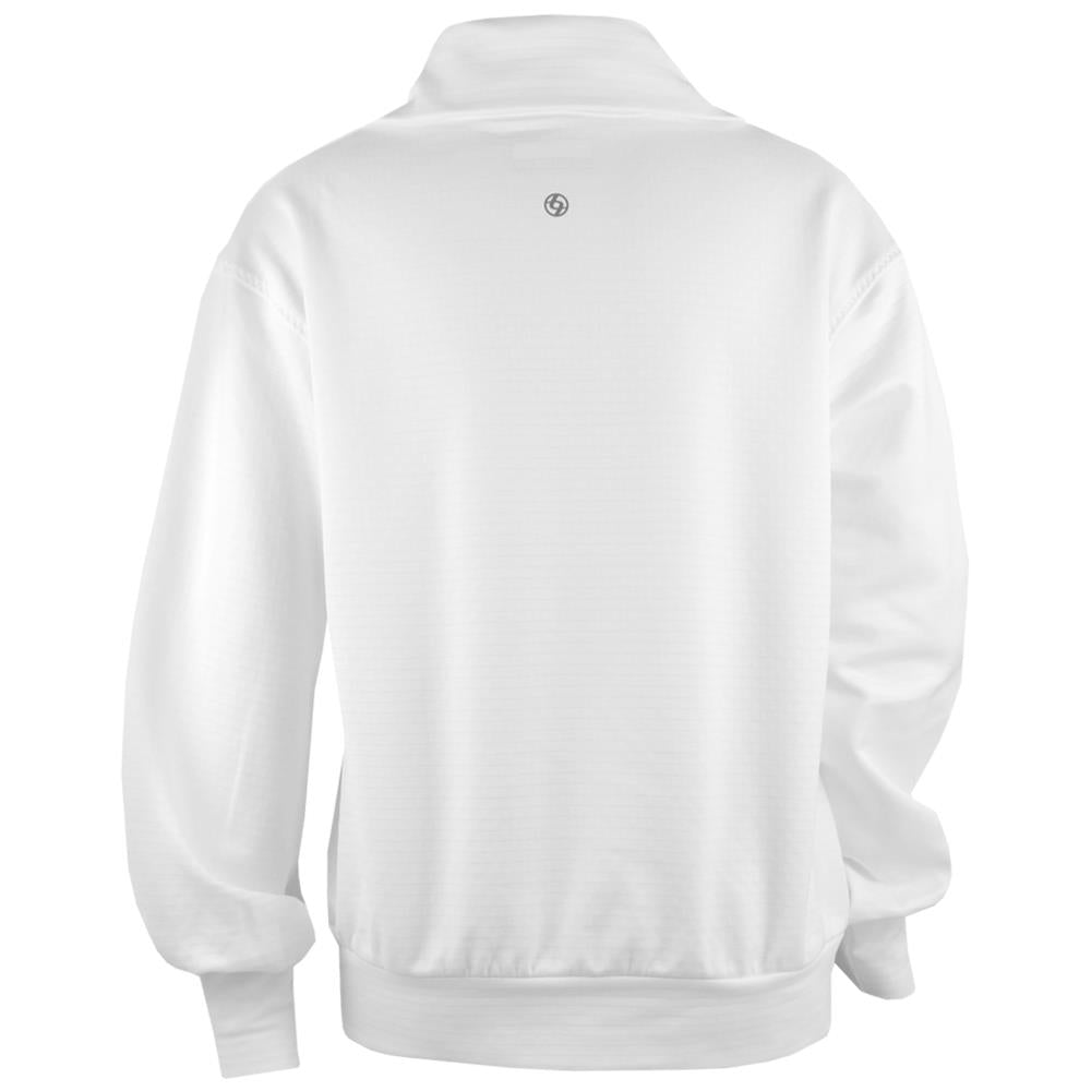 Lija Women's Title Pullover Sweatshirt - Soft Comfortable White Hoodie for Casual Wear & Lounge Outfits