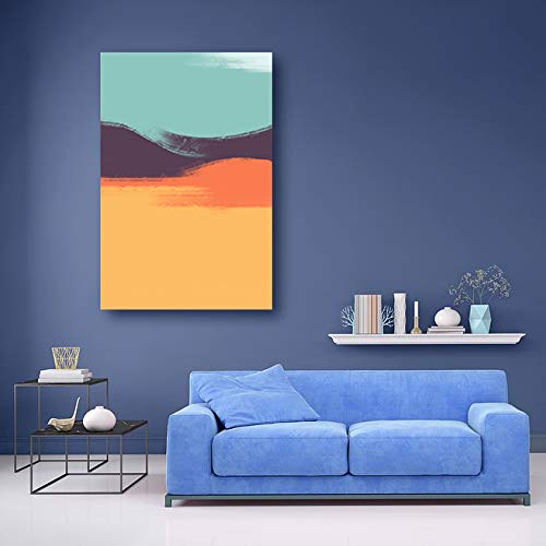 IDEA4WALL Abstract Canvas Wall Art - Modern Framed Painting for Living Room, Bedroom & Office Decor - 32x48 Inches Home Prints - Perfect for Housewarming Gifts & Interior Design