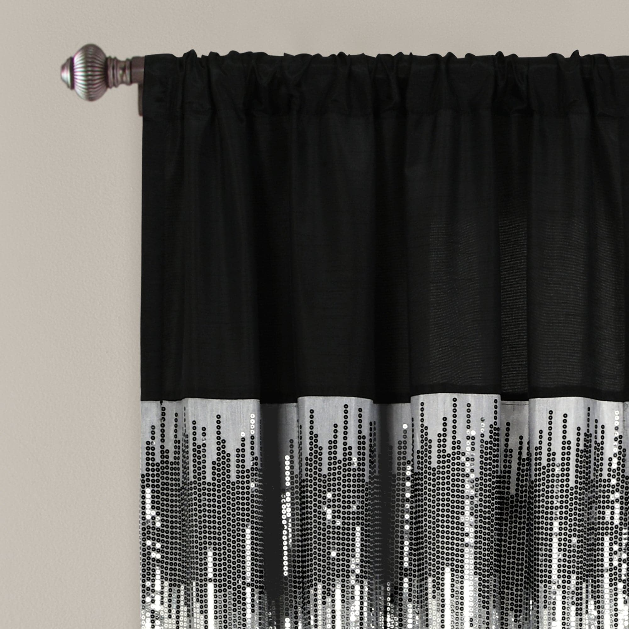 Starry Night Blackout Window Curtain Panel for Bedroom & Living Room - Galaxy Themed Room Darkening Drapes for Better Sleep & Home Decor