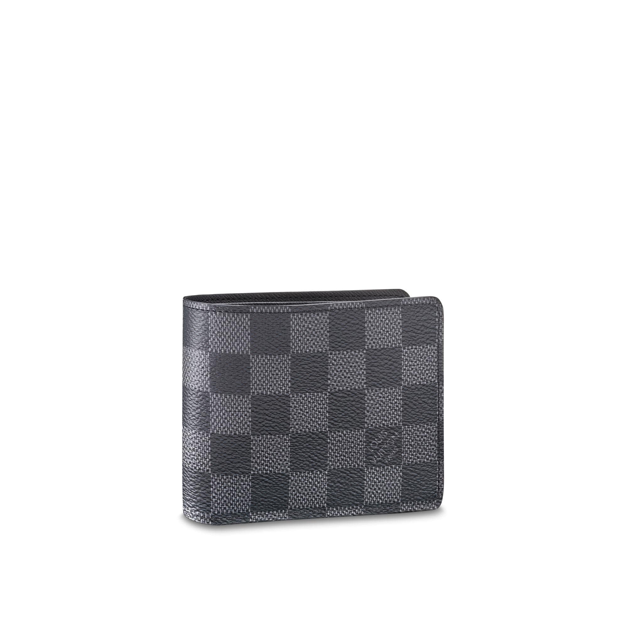 LV League Damier Graphite Canvas Multiple Wallet for Men - Slim RFID Blocking Credit Card Holder with 8 Card Slots - Perfect for Travel, Business & Everyday Use