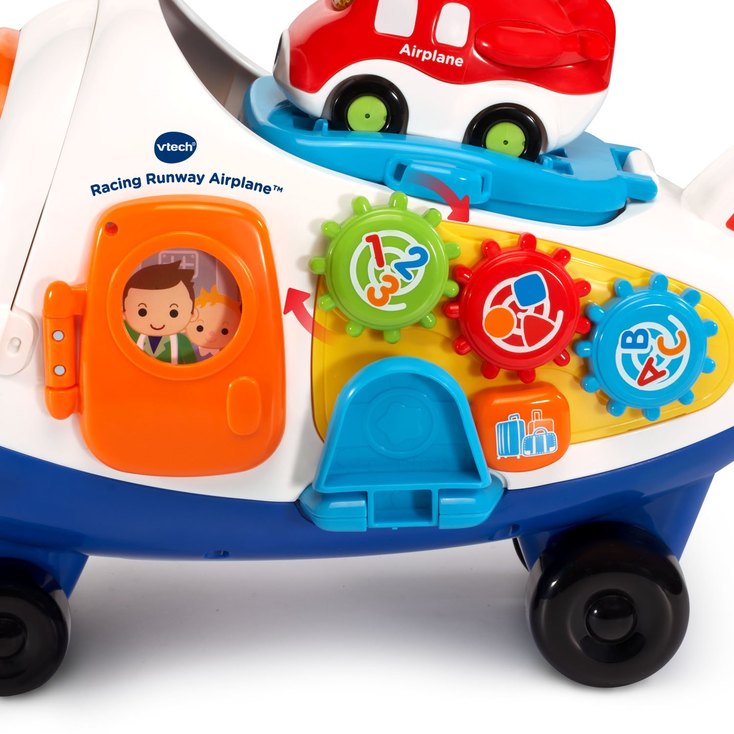 VTech Go! Go! Smart Wheels Racing Runway Airplane Toy for Kids - Interactive Learning Toy with Lights & Sounds - Perfect for Toddlers Airplane Playtime & Pretend Adventures
