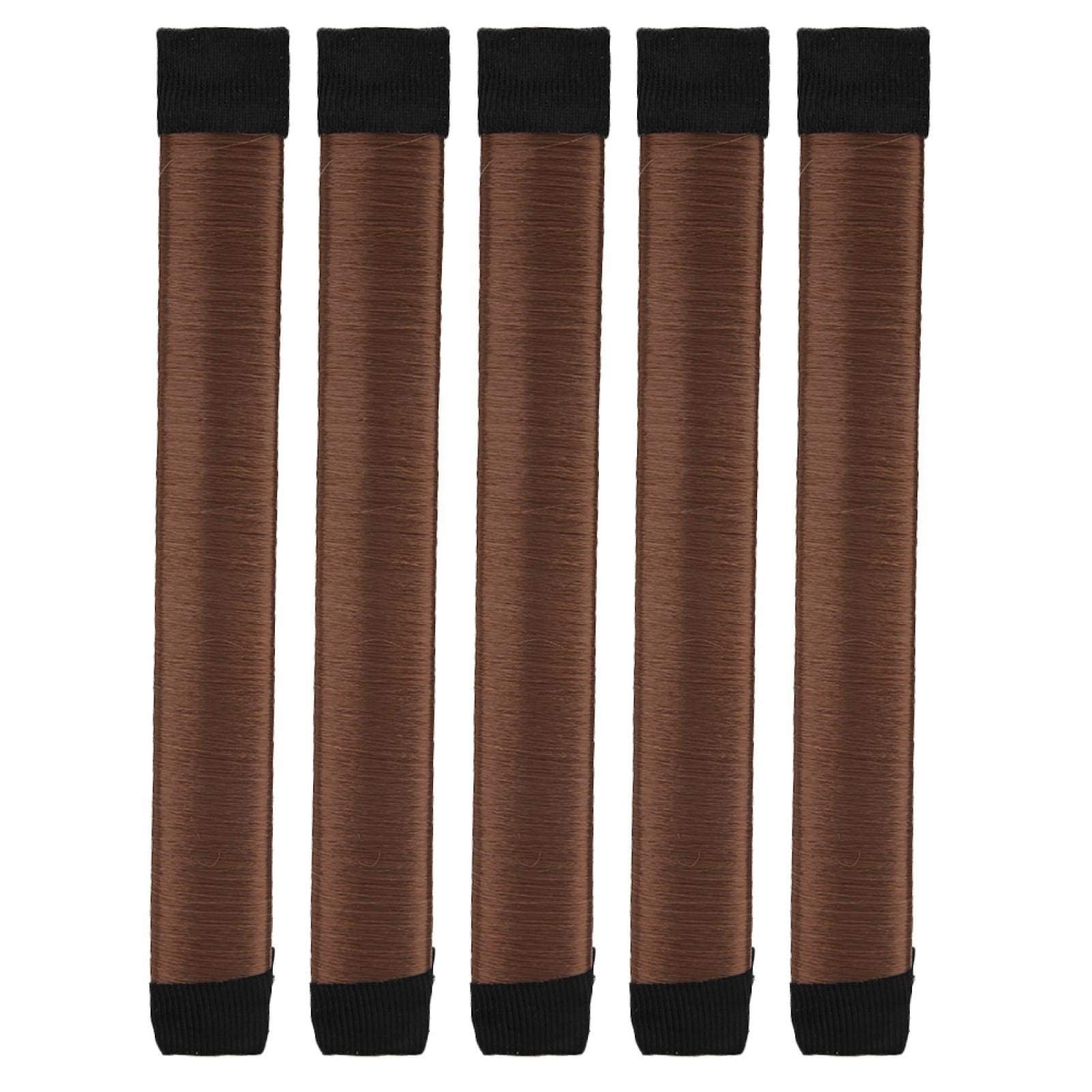 5PCS Hair Bun Maker Set - Fast & Easy Donut Bun Maker & French Twist Hairstyle Tool for Women & Kids with Long Hair | Portable Hair Accessories for Home, Travel & Party Hairstyles
