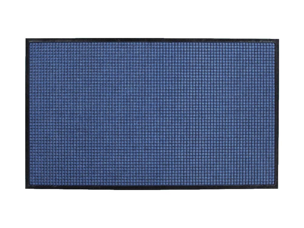 Guardian WaterGuard Indoor/Outdoor Wiper Scraper Floor Mat - Heavy Duty Rubber/Nylon Blend - 3'x4' Green - Perfect for Entryways, Garages & Mudrooms - Water & Dirt Trapping Doormat