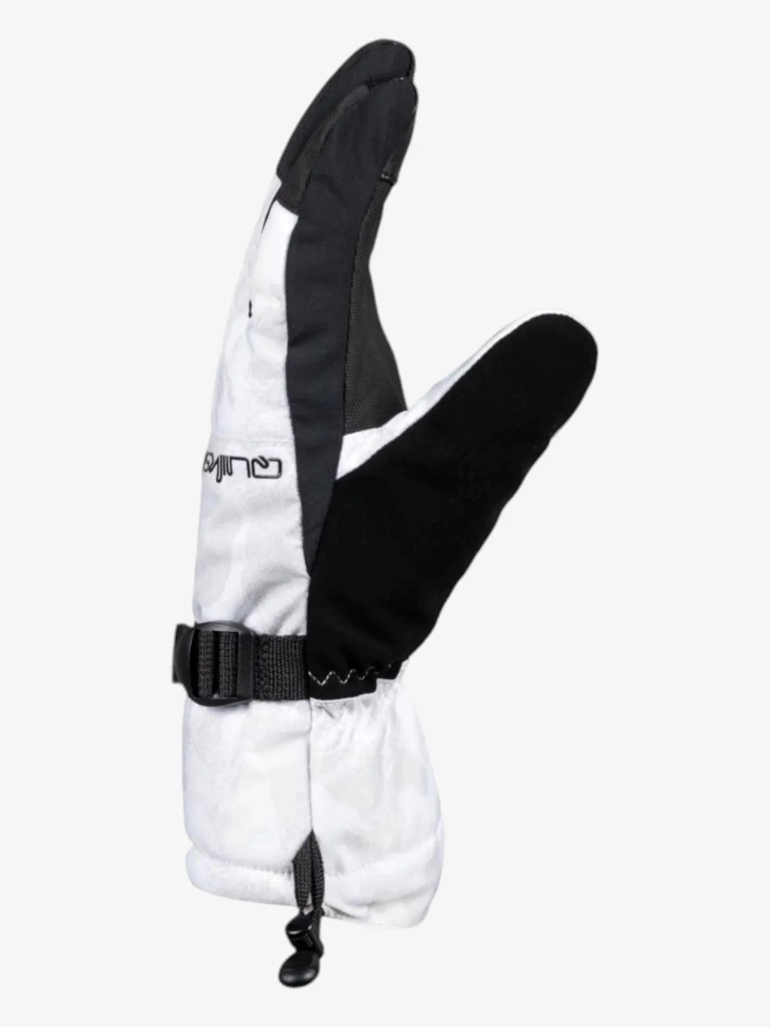 Quiksilver Snow Mission Gloves - Black & Beige - Waterproof & Warm Snowboard & Ski Gloves for Men & Women - Perfect for Winter Sports & Outdoor Activities