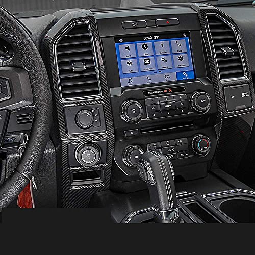 Carbon Fiber Dash A/C Air Vent Panel 4pcs