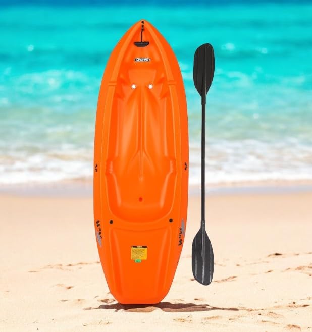 6' Youth Kayak with Paddle - Stable & Safe Kayak for Kids | Perfect for Lakes, Rivers & Beginner Paddling Adventures