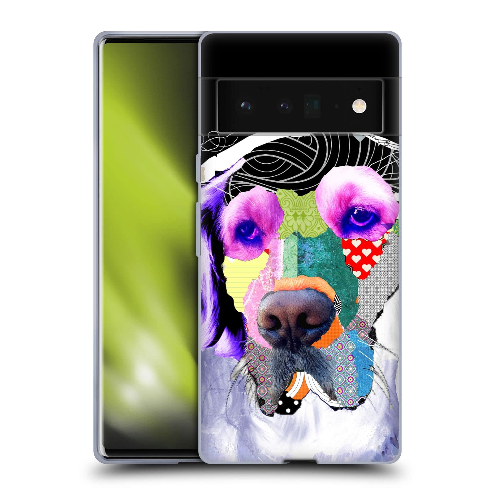 Michel Keck Golden Retriever Soft Gel Case for Google Pixel 6 Pro - Cute Dog Lover Gift