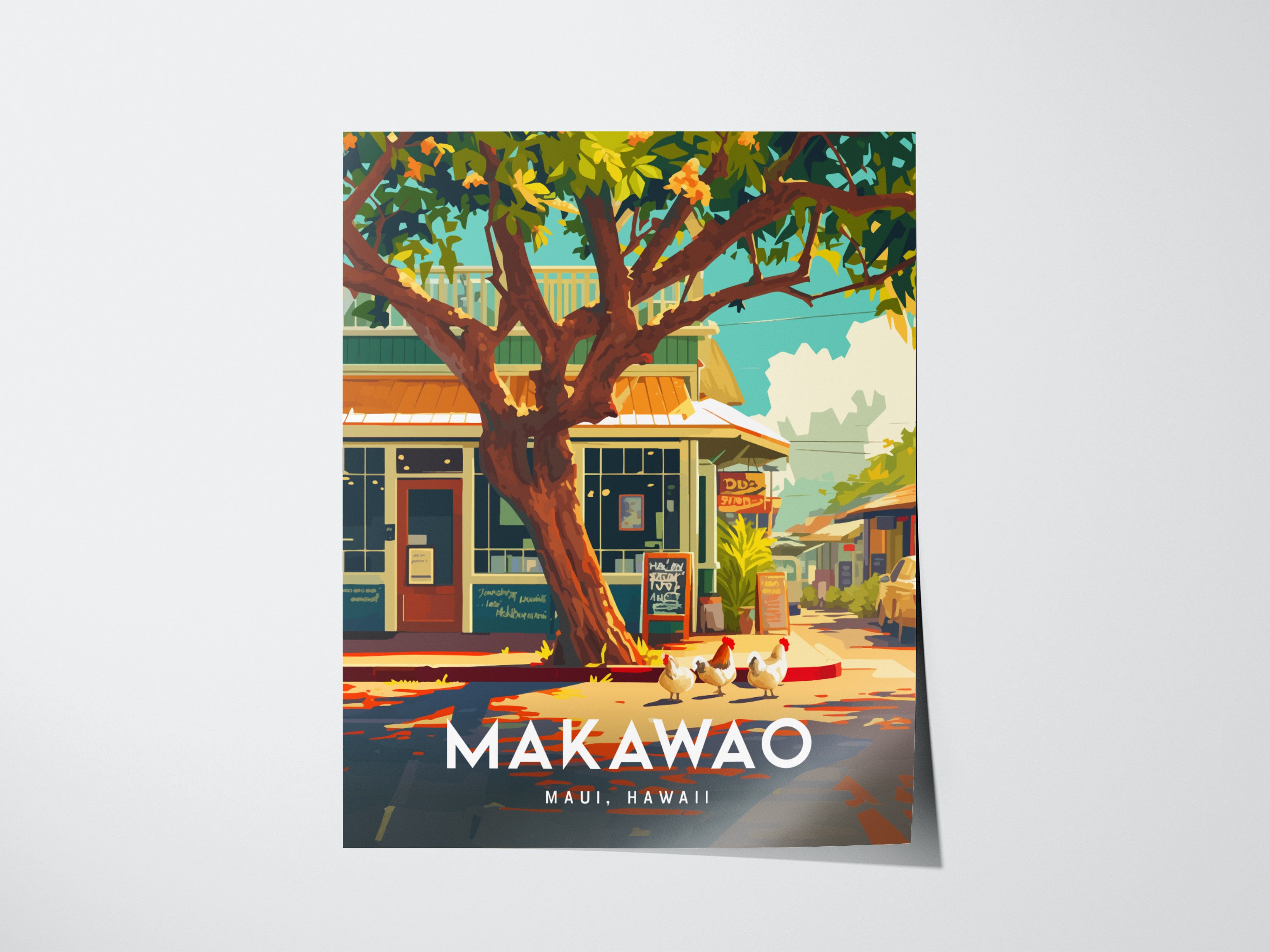 Makawao, Maui, Hawaii - Authentic Hawaiian Souvenirs & Gifts for Travelers & Island Lovers | Perfect for Home Decor, Vacation Memories & Hawaiian-Themed Parties