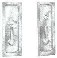 Baldwin 8580 Privacy Sliding Door Lock - Polished Brass Finish | Secure & Stylish Sliding Door Lock for Bedrooms, Bathrooms & Closets