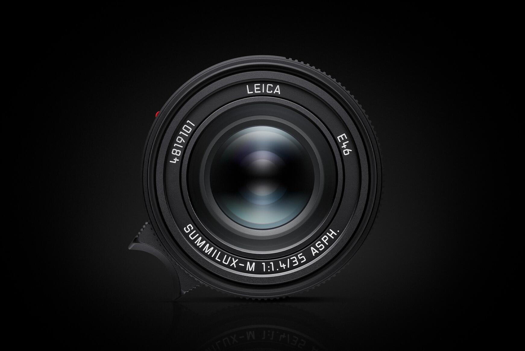 Leica Summilux-M 35mm f/1.4 ASPH Black Lens for M-Mount Cameras - Perfect for Street Photography & Low Light Shooting