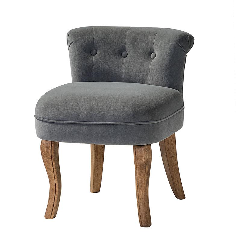 Moises Velvet Vanity Stool with Optional Types - Elegant Makeup Stool for Dressing Table, Bedroom & Bathroom