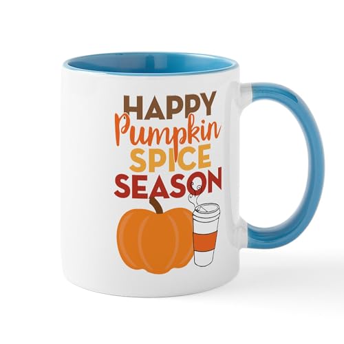 White/Blue Inside - Pumpkin Spice Season Mug